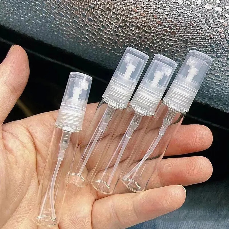 Perfume Fragrance Difference - Flacons en verre transparents miniatures pour