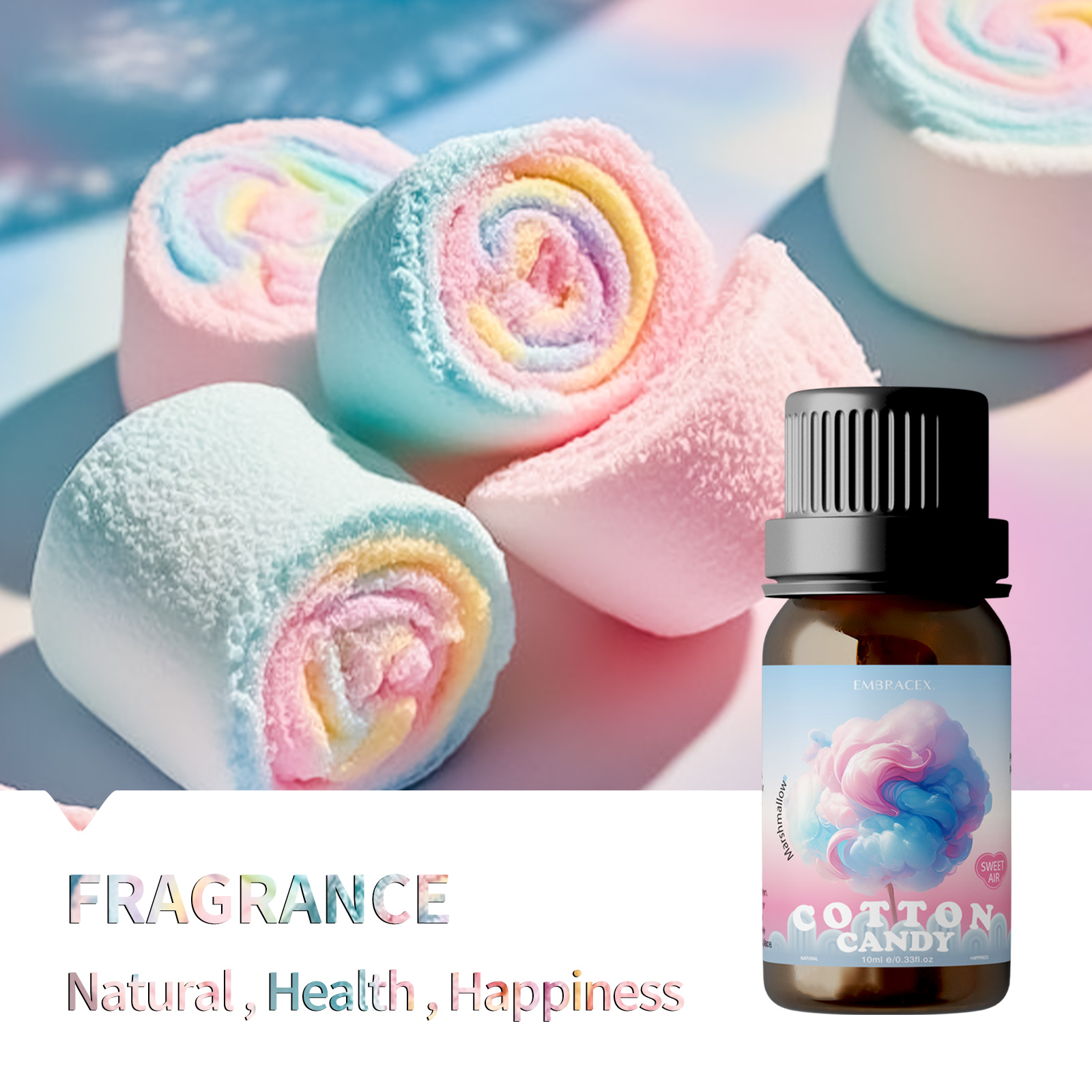 Huiles parfumées à la guimauve - Perfume Fragrance Essence avis et prix