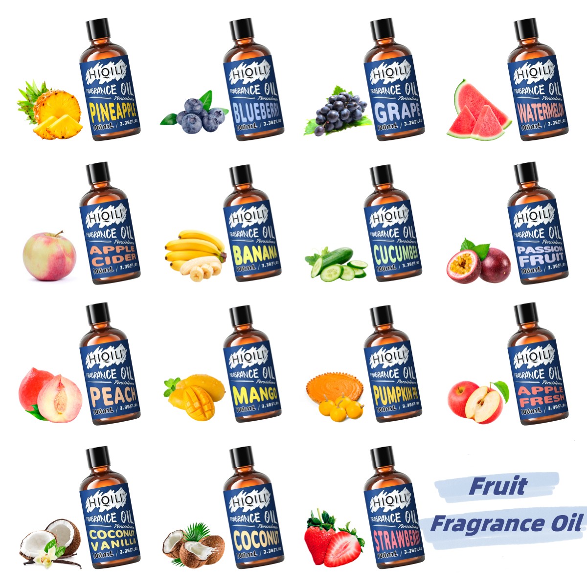 HIQILI-Huile parfumée aux frui - Perfume Fragrance Soap avis et prix